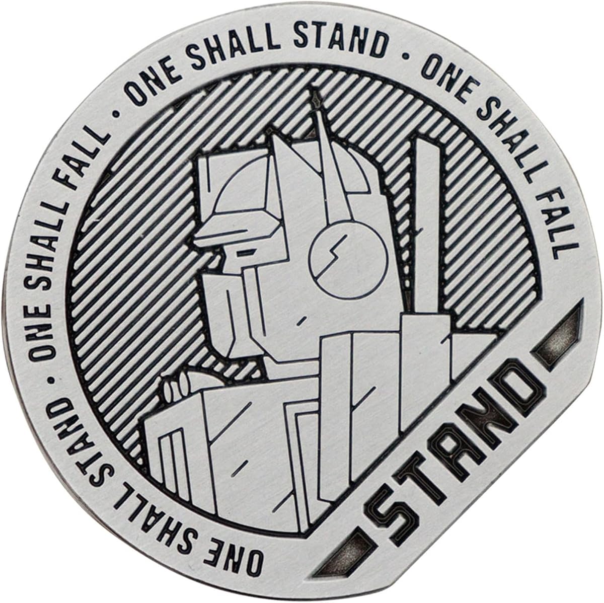 Moneda coleccionable del 40 aniversario de Transformers