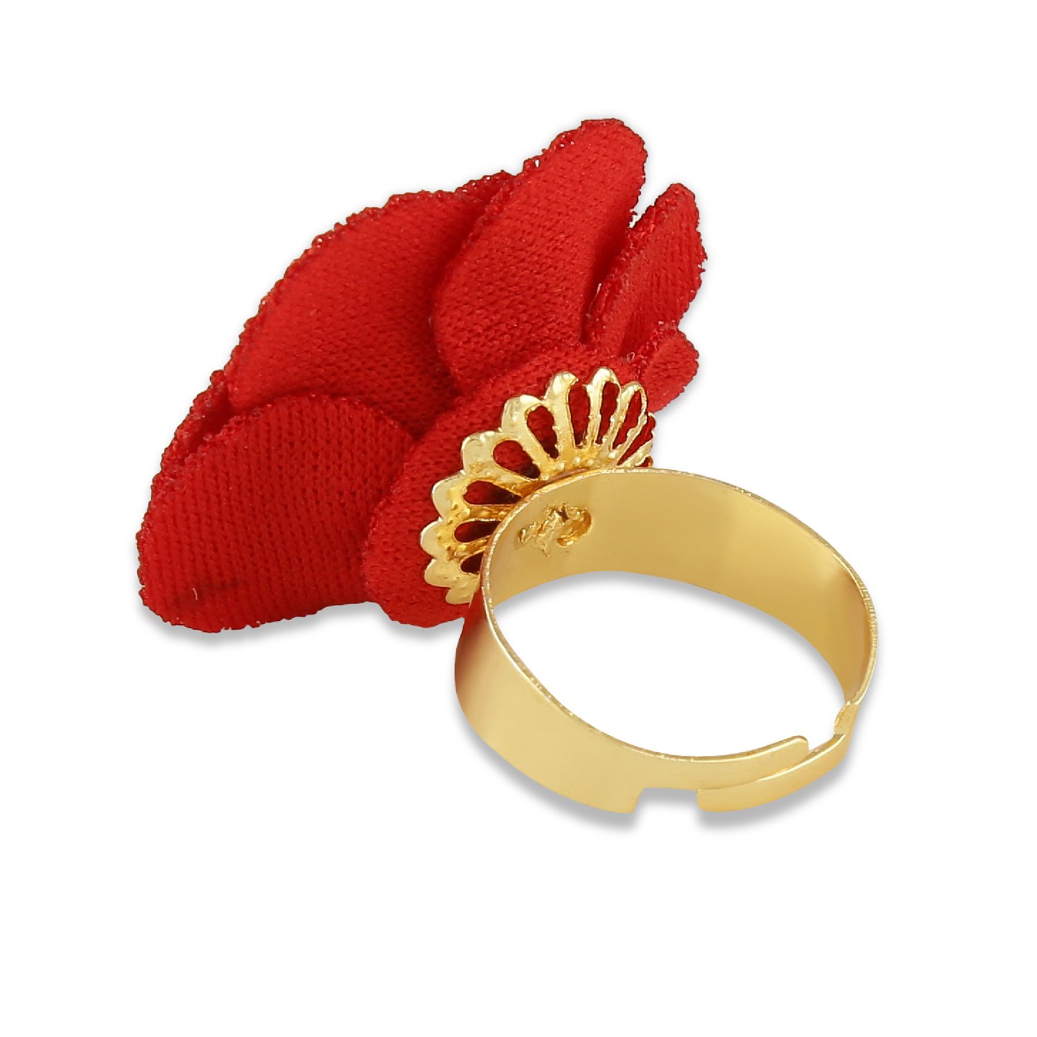 Valentine Rose Adjustable Finger Ring