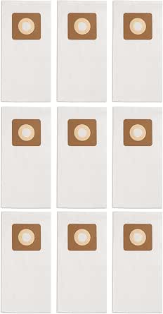 9 Vacuum Bags For Bissell – Fits Models PowerForce, CleanView, Style 7 & More – Paper Bags For Upright Vacuums