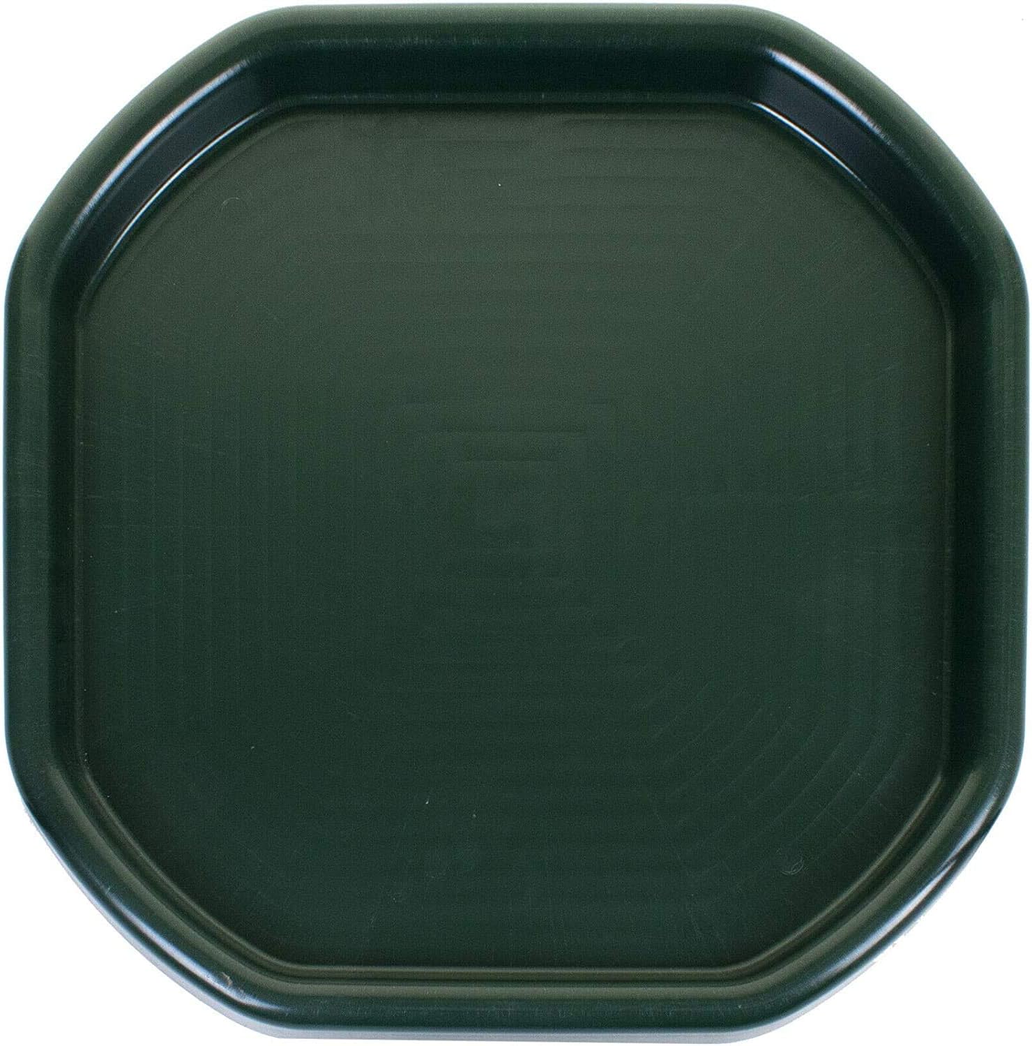 JMS we craete smile - Plastic Mixing Tray for Children's Fun Play Sand Pit Tray - 70CM X 70CM Tuff Kids Messy Activities Tray for Cement Mortar and Sand Plastering Play Tray (Dark Green)