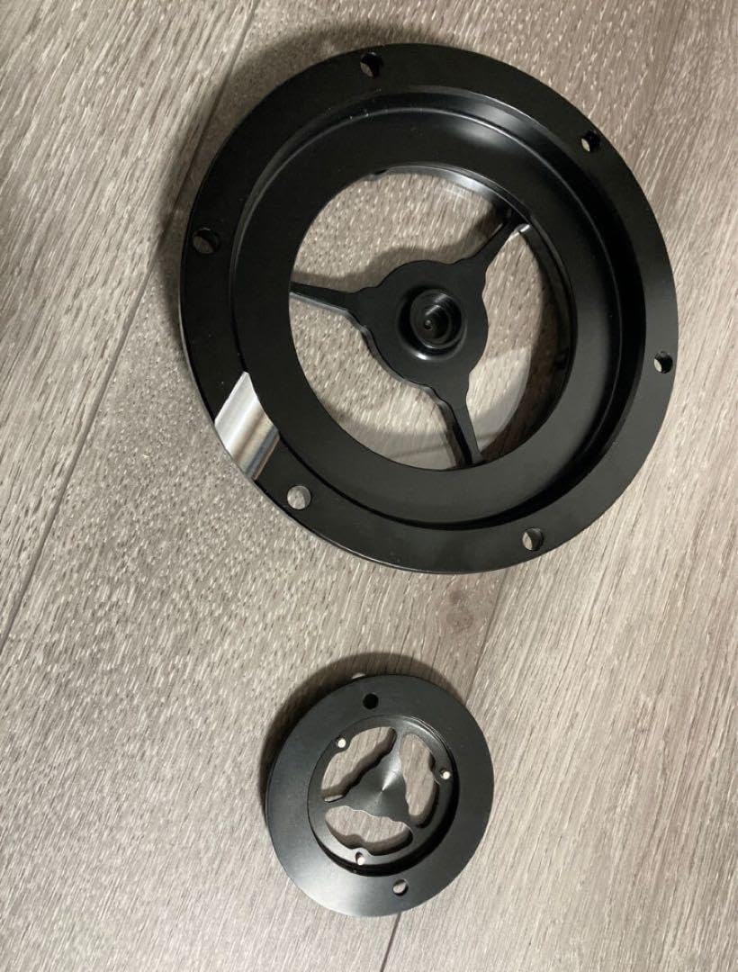 ダービータイマーカバーセット2004年以降スポーツスター ハーレー黒