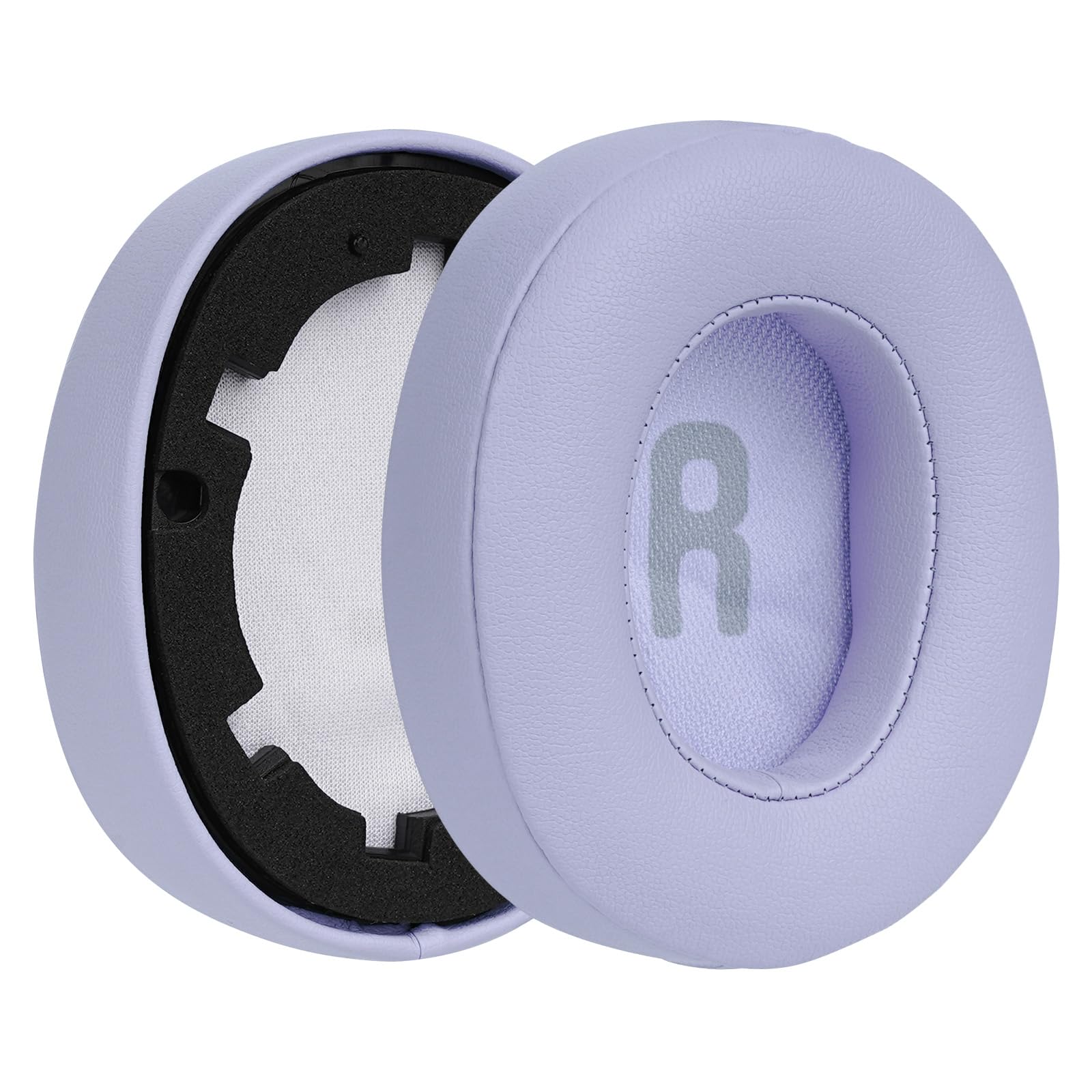 Geekria QuickFit Replacement Ear Pads for JBL Tune 700BT/750BTNC/710BT/720BT/ 760NC/770NC Wireless Ear Cushions, Repair Parts (Purple)