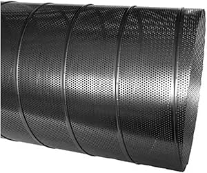 Tube à enrouler perforé 1 m de long 3,0 mm de diamètre 80 à 300 mm ...