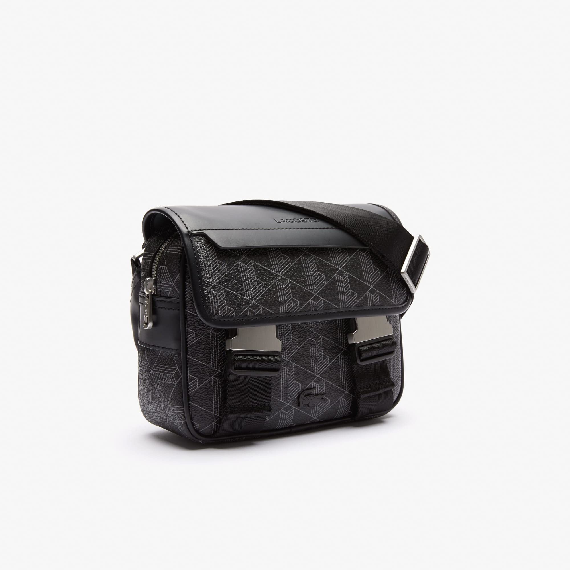 Pochettes & Sacoches lacoste nh3787lx h45 Monogram Noir Gris TU
