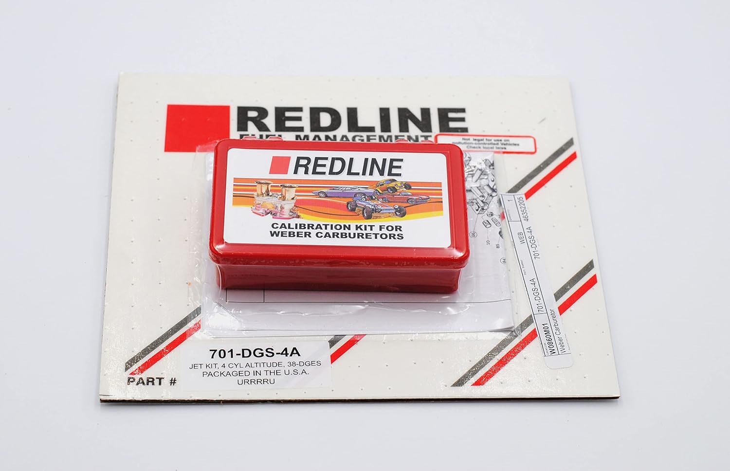 WEBER CARBURETOR JET PACK 38/38 DGS HIGH ALTITUDE 701-DGS-4A