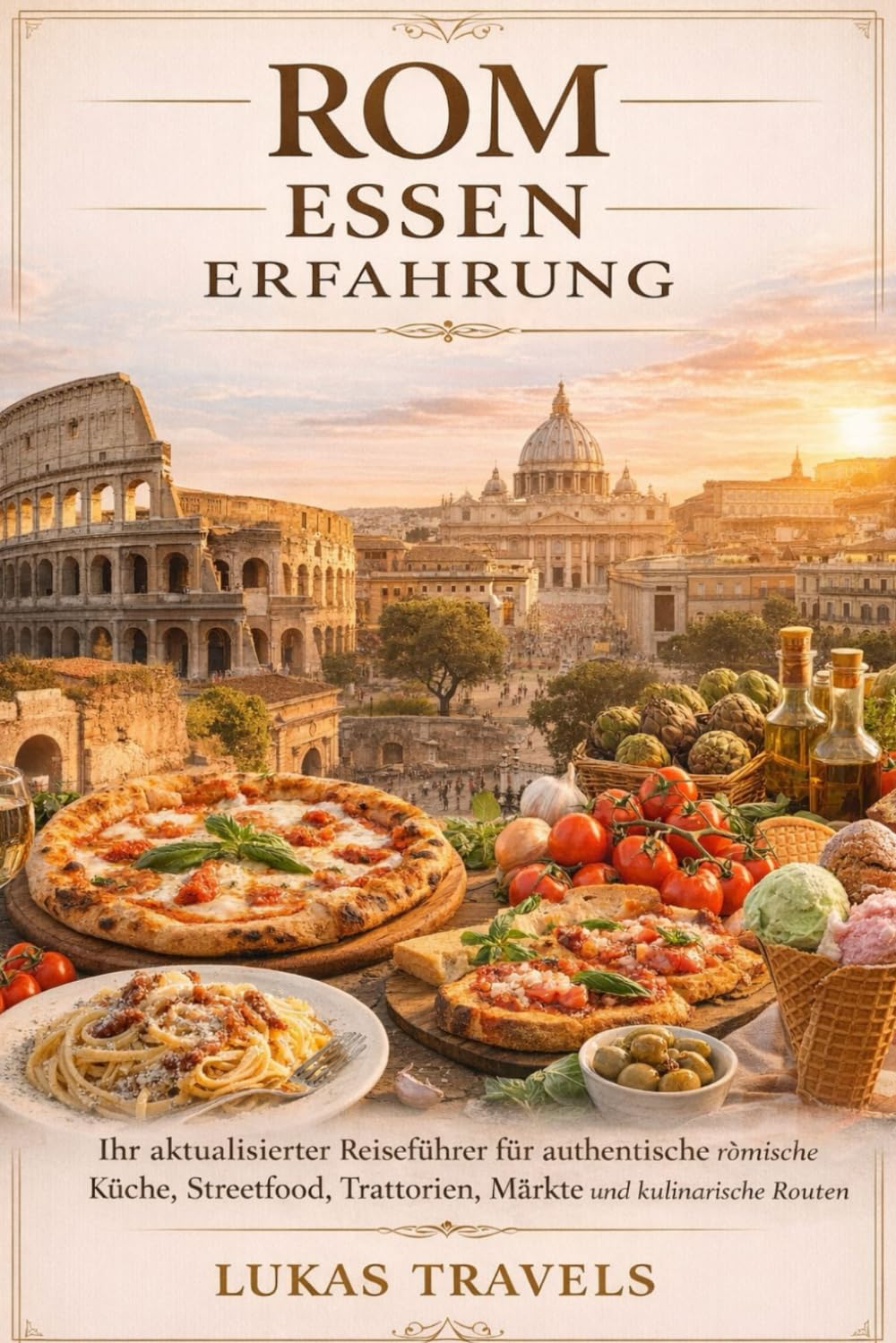 ROM ESSEN ERFAHRUNG: Ihr aktualisierter Reiseführer für authentische römische Küche, Streetfood, Trattorien, Märkte und kulinarische Routen