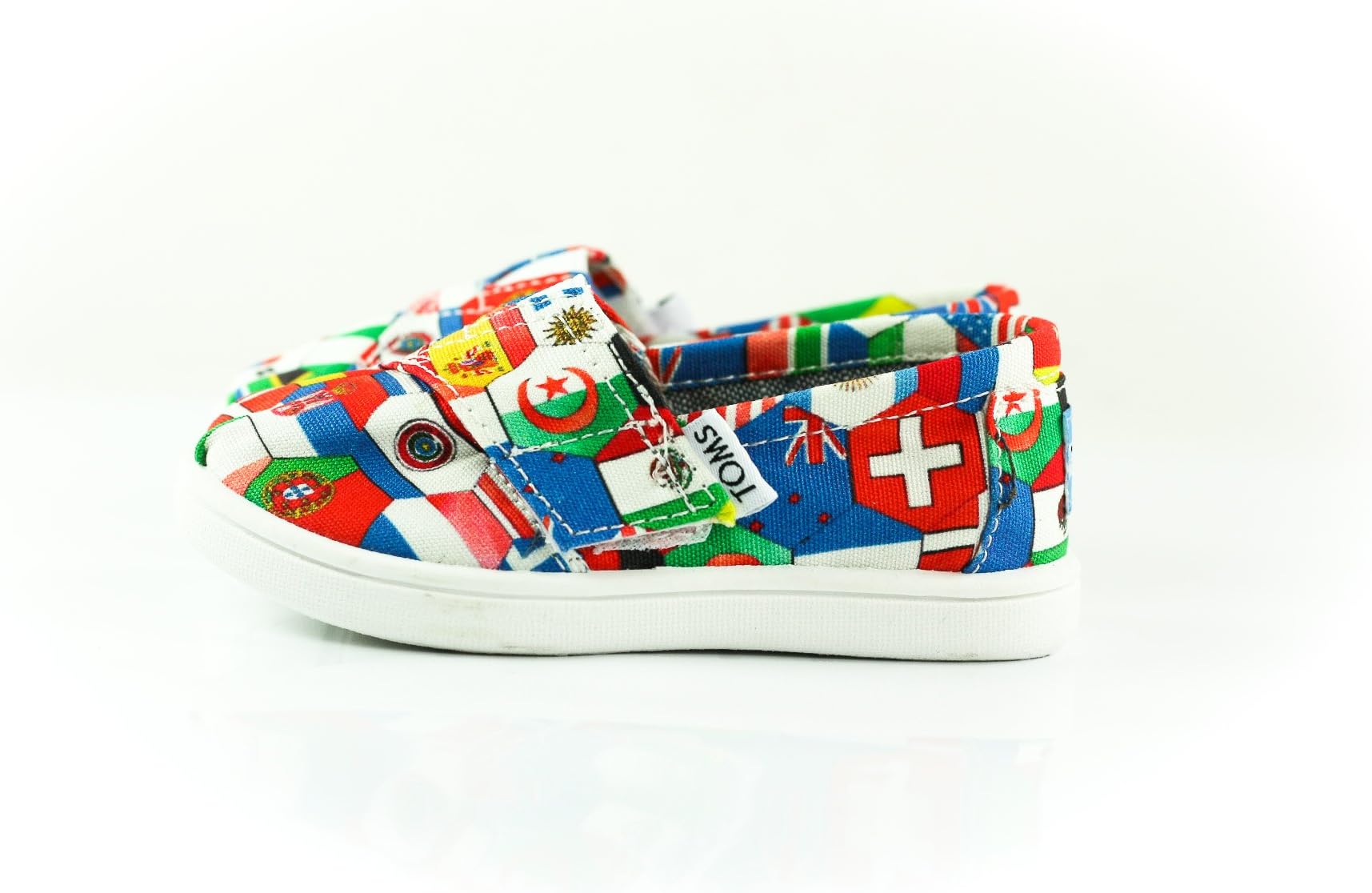 TOMS World Flags Watercolor Tiny Classic 10002292