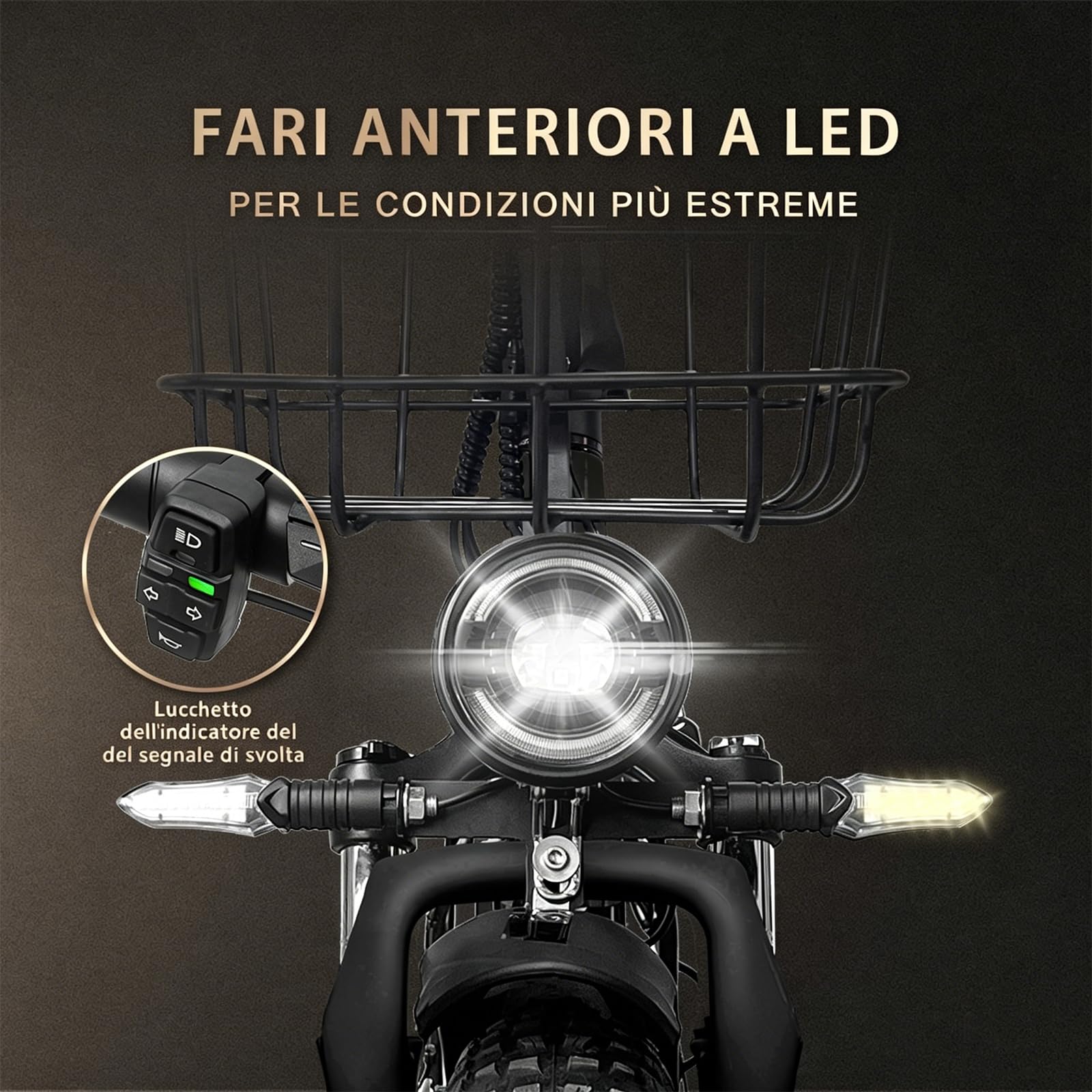 E-Bike Klapprad leicht 20 Zoll FatReifen Elektrofahrrad herausnehmbarer 48V 20AH Akku 25KM/H 130 km Reichweite 250W Motor 7-Gang Schaltung geeignet für Stadt Landstraße IP65 CT20 PRO