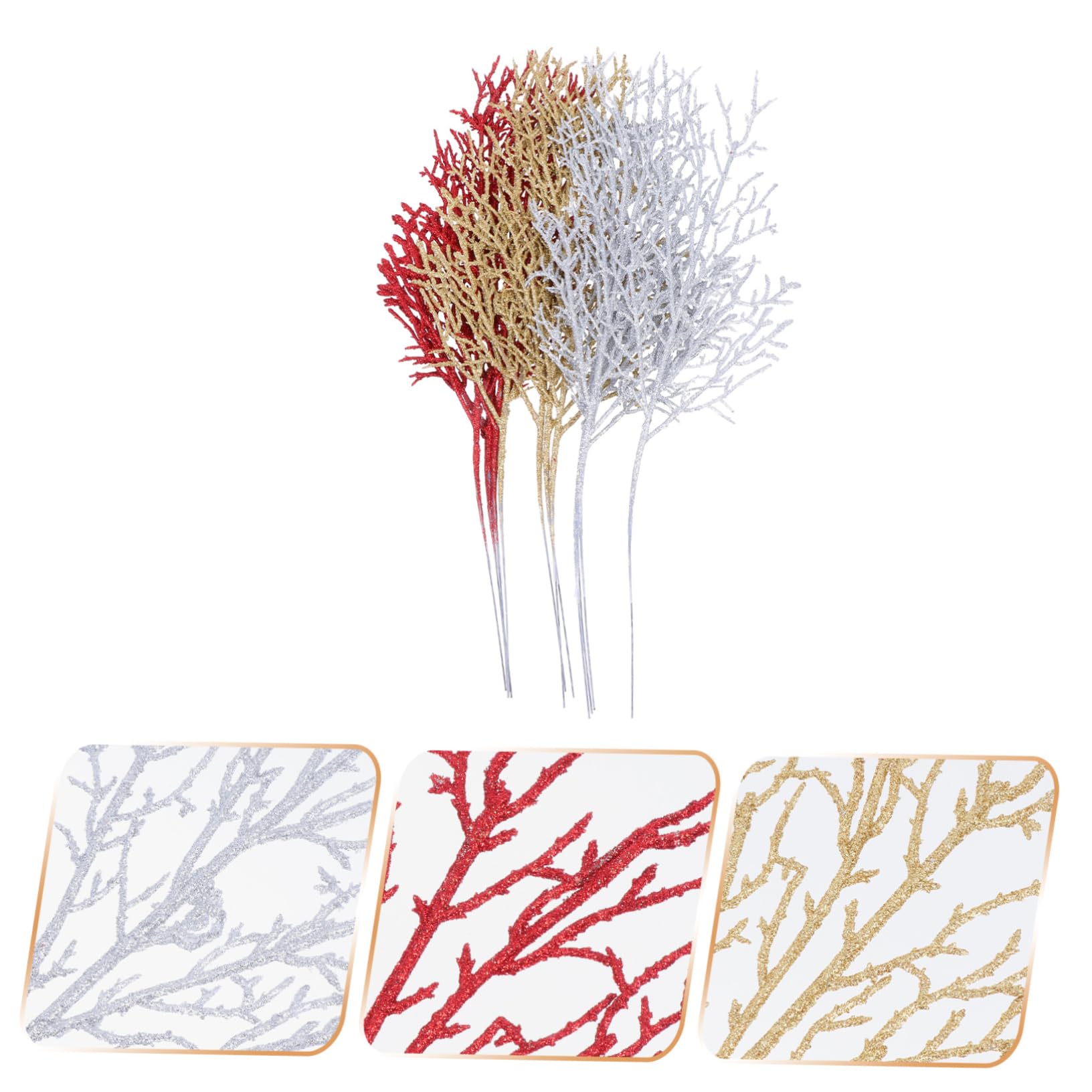 Cabilock Lot De 12 Branches D'arbre Artificielles Séchées En Plastique