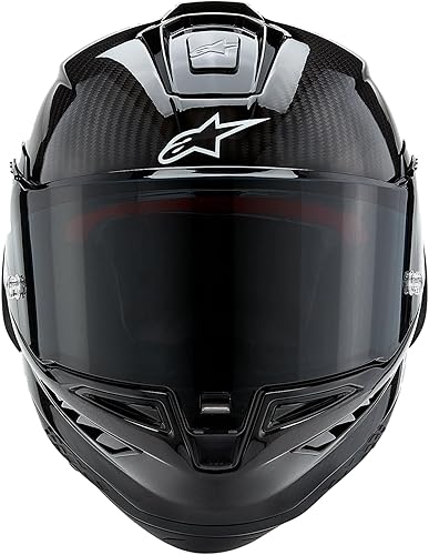 Miniatura 6 de Alpinestars Supertech R10 Solid Helmet, Carbon Shell, CE-Certified, Advanced Ventilation & Fit
