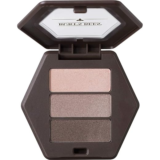 Burt's Bees 100% Natural Eye Shadow Palette with 3 Shades, Powder