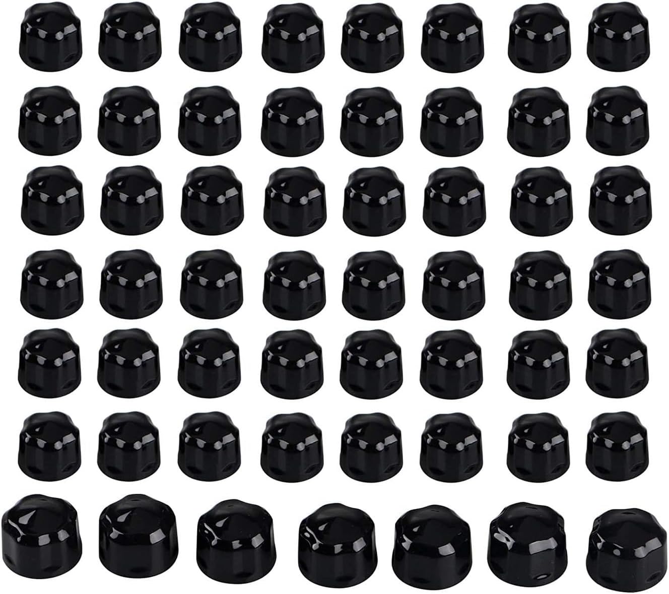 Left& Right Brake Master Cylinder Cover Cap For Harley Twim Cam Softail 99-16 Black