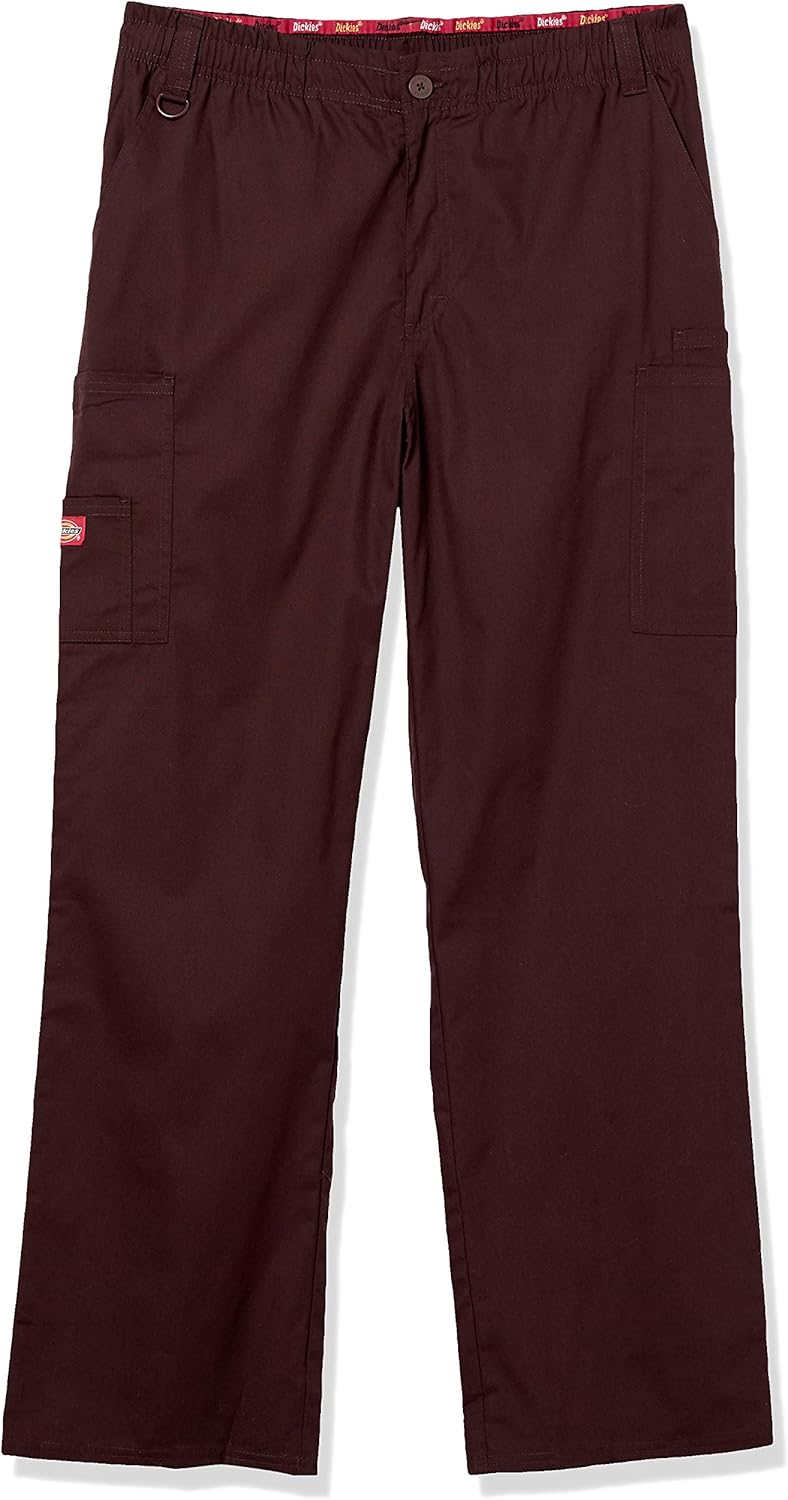 Dickies Men's Pull-On Pant with 7 Pockets Elastic Waistband with Button Closure 81006