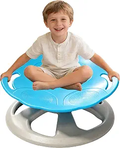 FERUERW Spinning Chair for Autistic Kids with Handle, Sensory Toy Gifts