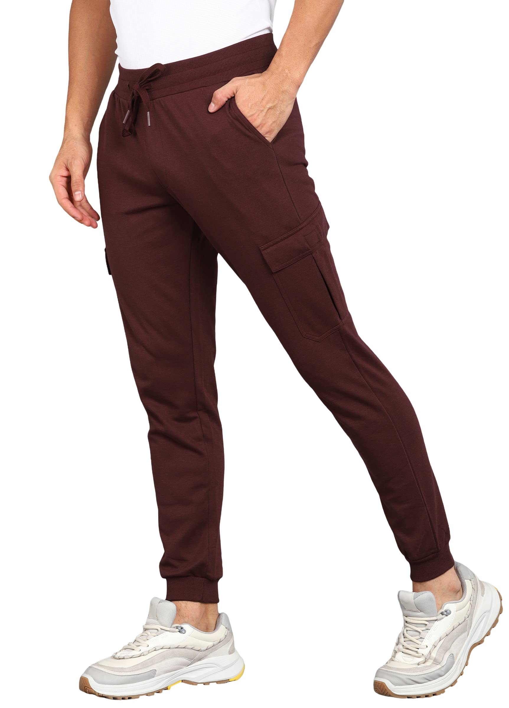 alan jones clothing Men's Regular Fit low Rise Track Pant-picture-16