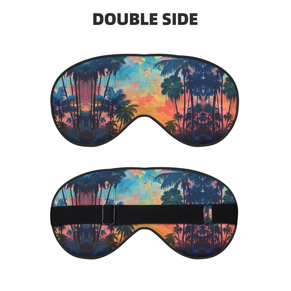Amazon.com: Tropical Sunset Eye Mask Unisex, Zero Eye