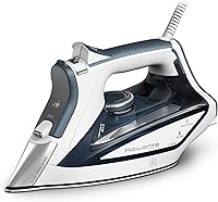 Vista 8 de Rowenta Plancha, Plancha de Vapor para Ropa con Suela de Acero Inoxidable Focus Excellence, Cable Retráctil, Más de 400 Orificios de Microvapor
