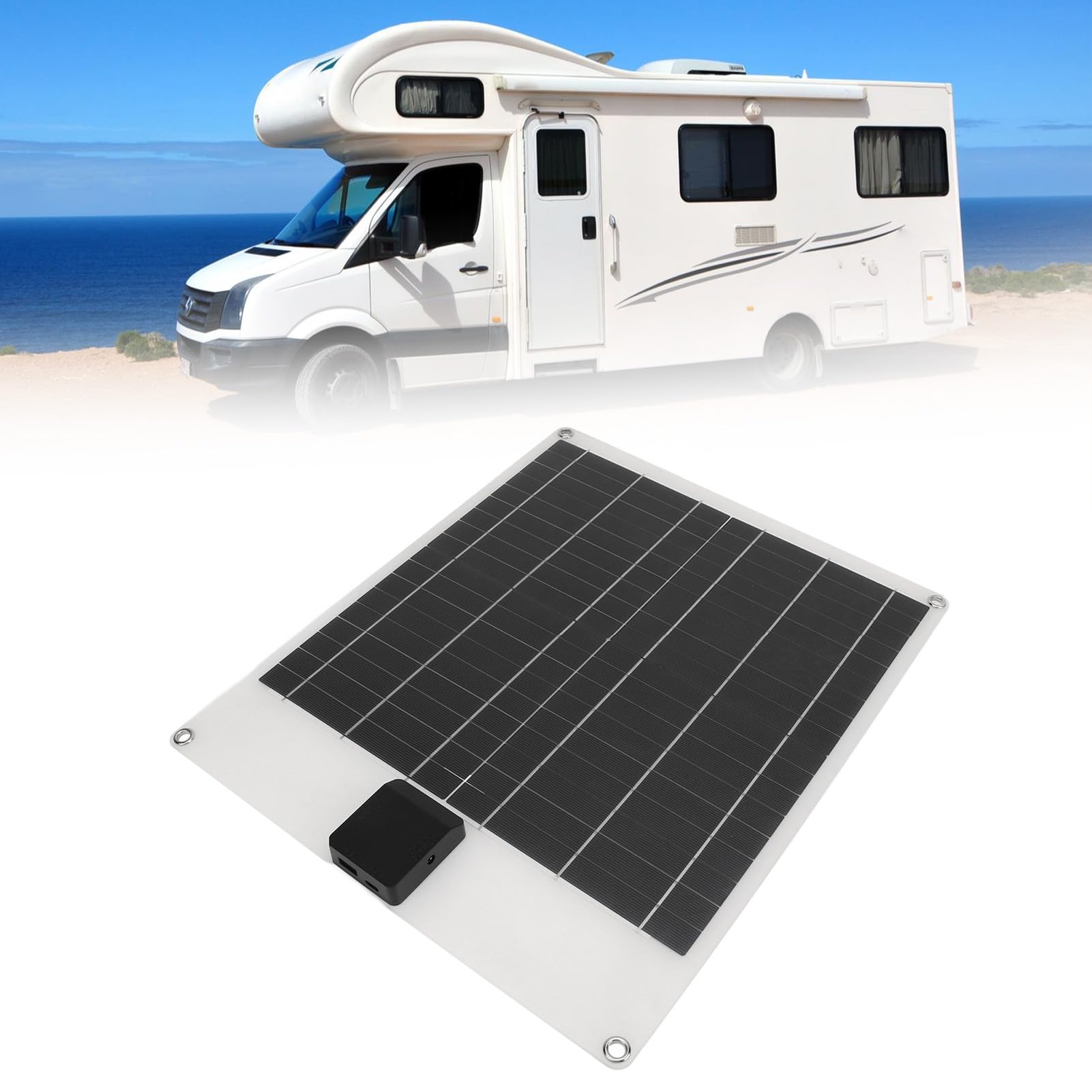 Pannello Solare RV 20W, Kit Pannello Solare Monocristallino con