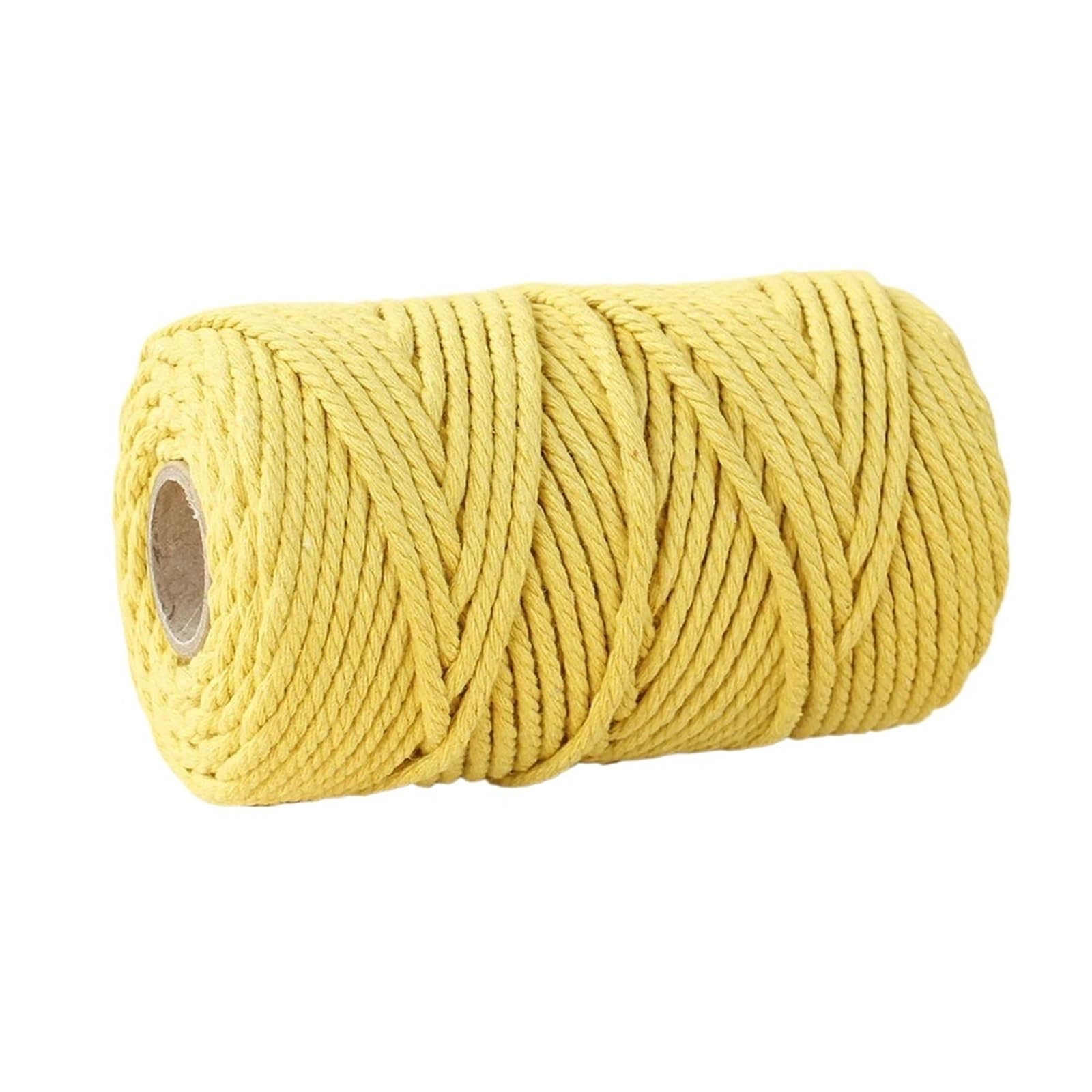 Cotton Macrame Cord 50m/roll 3.0mm Cotton Macrame Cord Rope Twine Thread String Crafts for DIY Handmade Sewing Party Wedding Furniture Decoration(Color10)