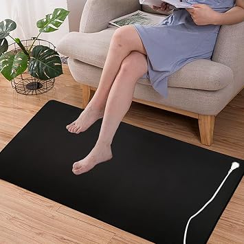 Grounding Mat for Improving Sleep, Grounding Pad for Health, Grounding Bed Mat with Grounding Cord for Better Working 11.6 * 27inch