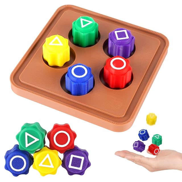 Vicloon Juego Coreano Gonggi 5 Piezas Juego de Captura de Piedras Gonggi Korean Game Adultos Stone Catching…