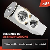 Vista 2 de A-Premium Válvula de expansión de CA delantera compatible con Nissan Frontier 2005-2019, Xterra/Armada 2005-2015, Pathfinder 2005-2012, Titan