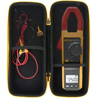 Aenllosi Hard Case for Fluke 381 Remote Display True-RMS Clamp Meter