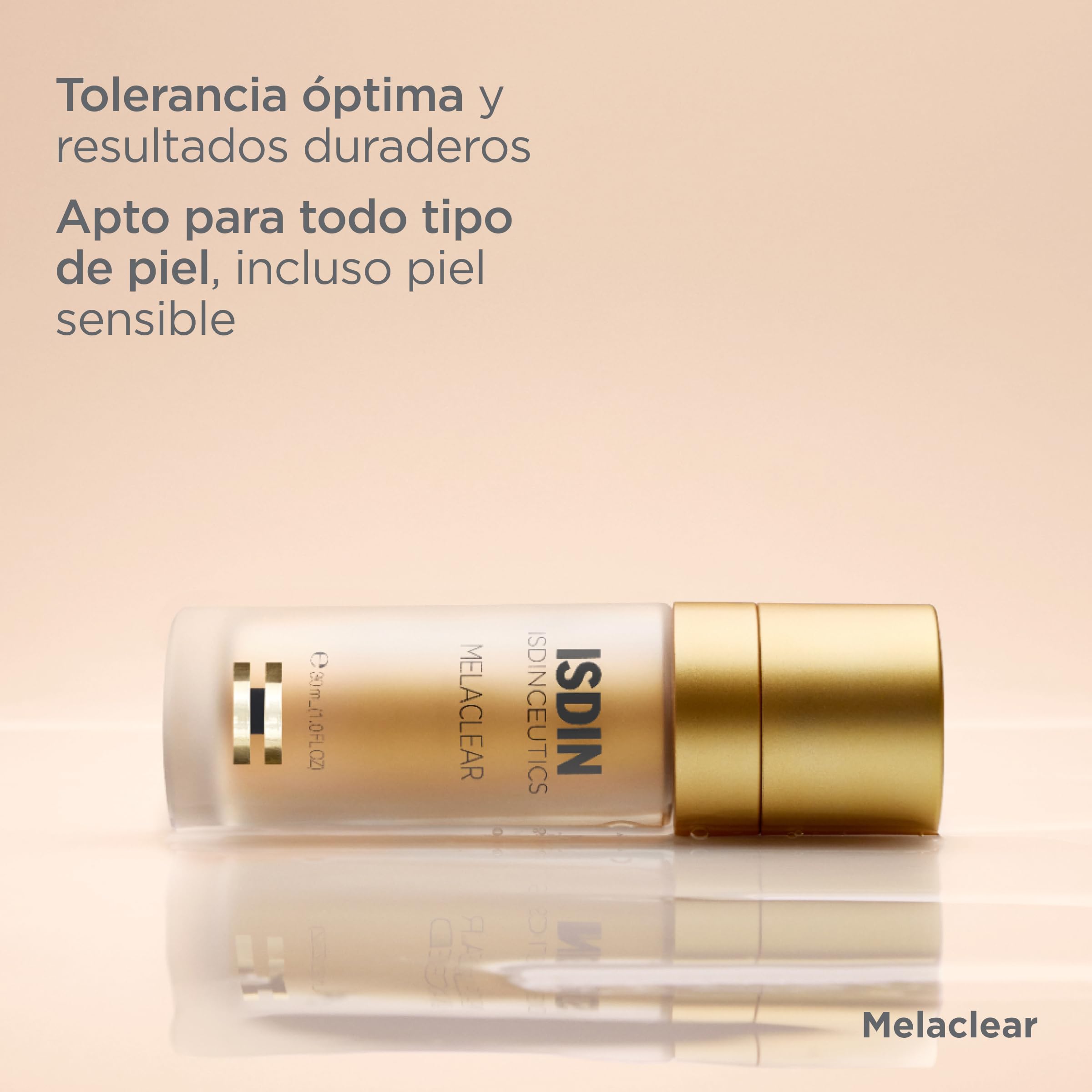 ISIDN Isdinceutics Melaclear Sérum Antimanchas con Ácido Tranexámico y Niacinamida, Reduce las Manchas de la Piel Rápidamente, 1,8% 30 ml