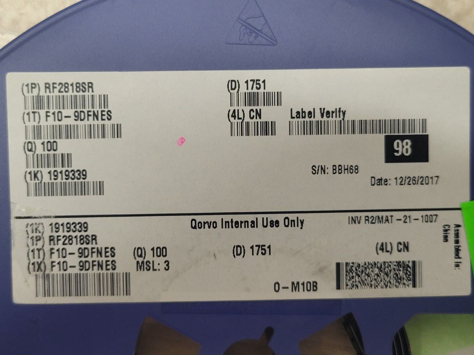 (1 PC) RF2818SR RFMD