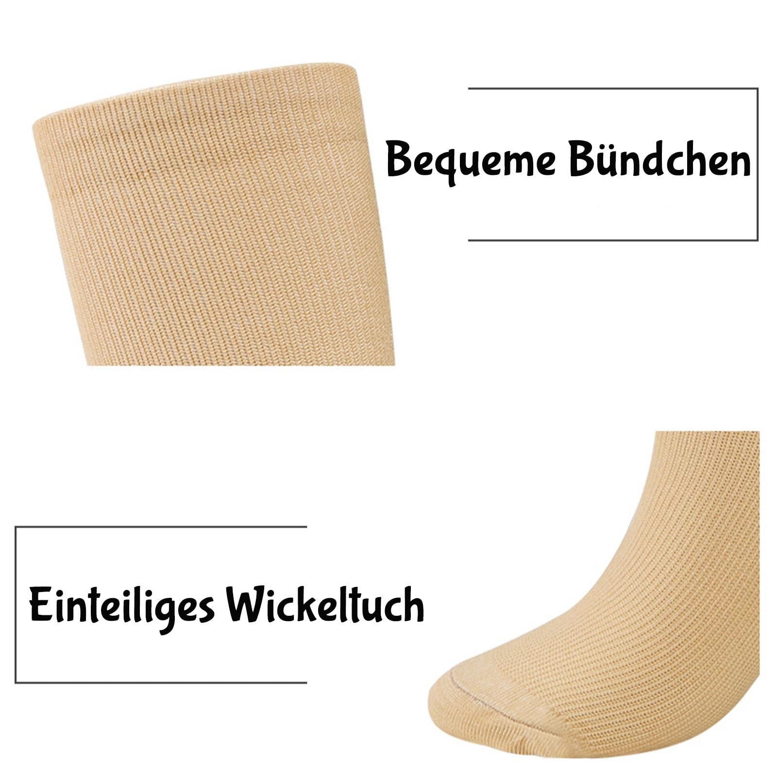 Mevery KompressionsstrüMpfe, Unisex StüTzstrüMpfe, Mevery KompressionsstrüMpfe Damen Gegen Krampfadern, Geeignet für Sport, Laufen, Reisen, Fitness und FußBall(Rosa,L/XL-6 Paar)