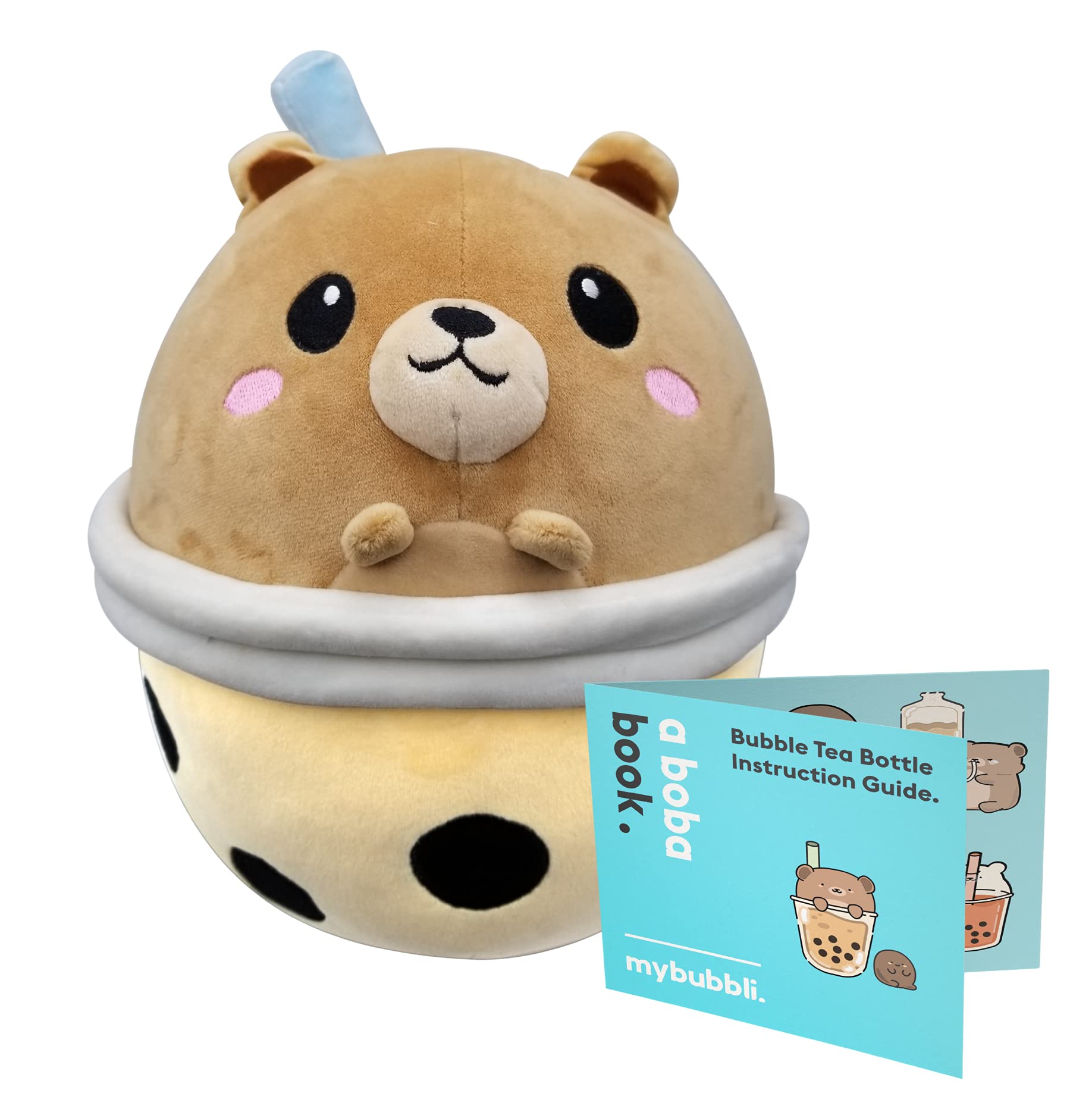 Buy Boba Bear Plushie Bundle with Stickers Bubble Milk Tea Asian