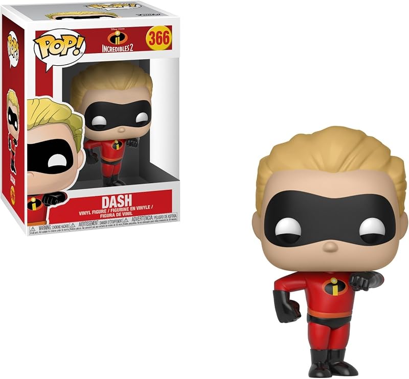 Figura Funko Pop oficial de Funko Pop! Disney: Incredibles 2 - Dash en Amazon