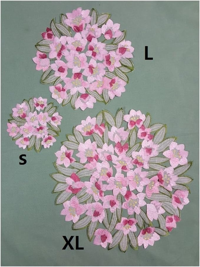 Cherry Blossom Embroidery Place Mats (L)