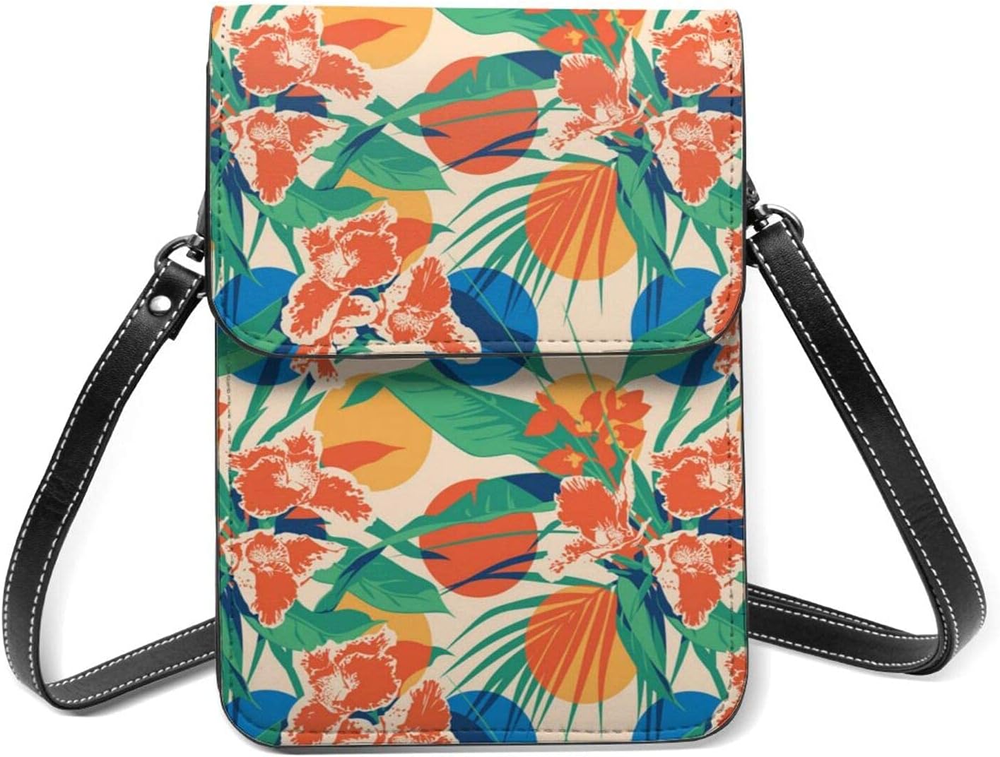 Bolsa Para Celular Mujer Bolso Monedero Movil Mujer Cuero PU Bolso