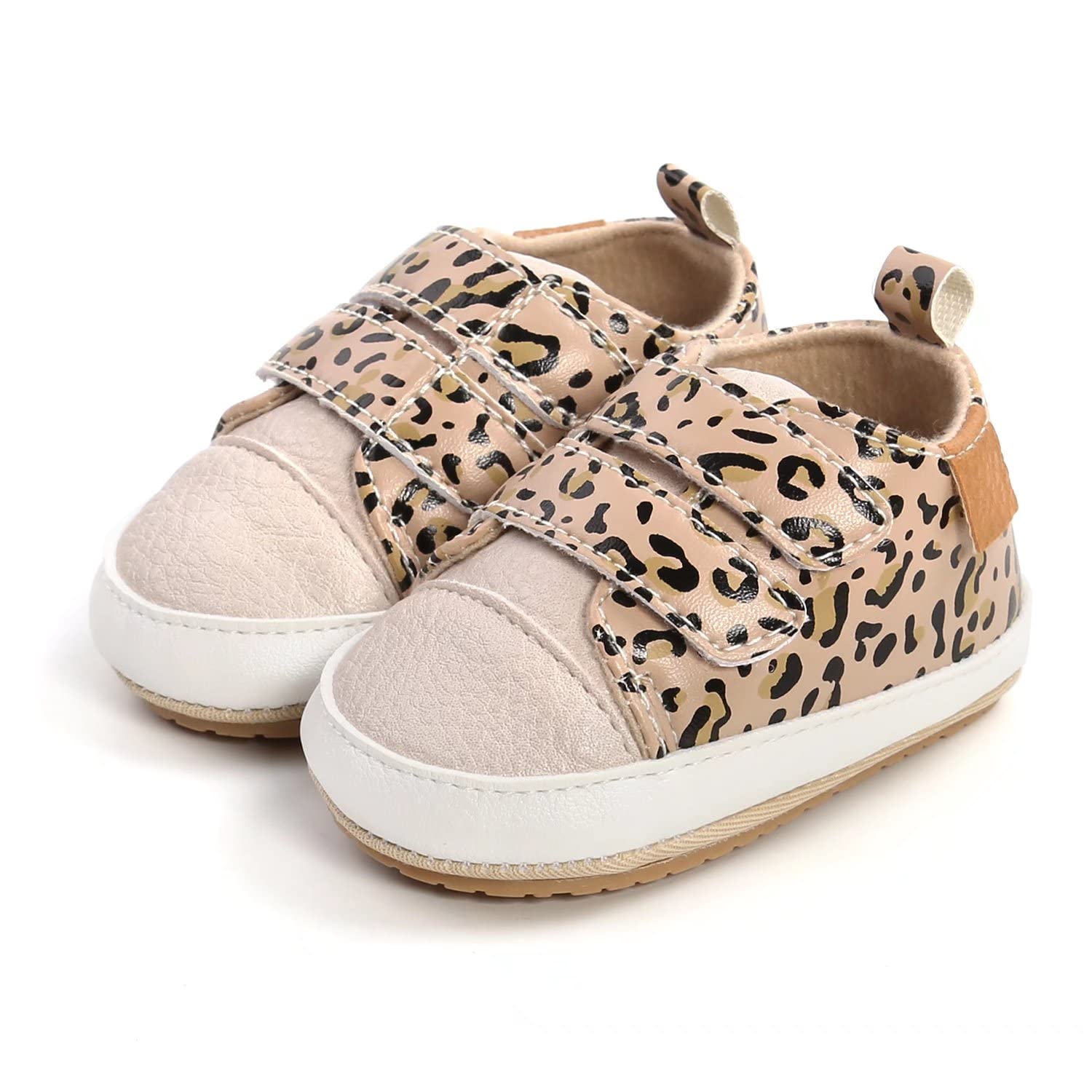 Buty dla chłopców i dziewczynek, antypoślizgowa gumowa podeszwa, wysokie trampki ze skóry PU, buty do pierwszego chodzenia, buty do łóżeczka dziecięcego, dla noworodka, mokasyny, płaskie buty