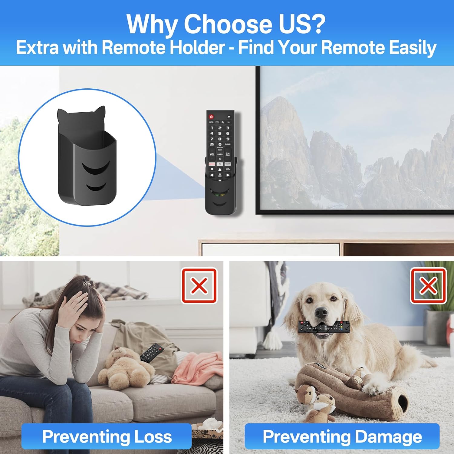 Upgrade Height Adjustable Soundbar TV Mount for Sonos Playbar Mount Under or Above TV with Hardware Kits Easy to Install, Black