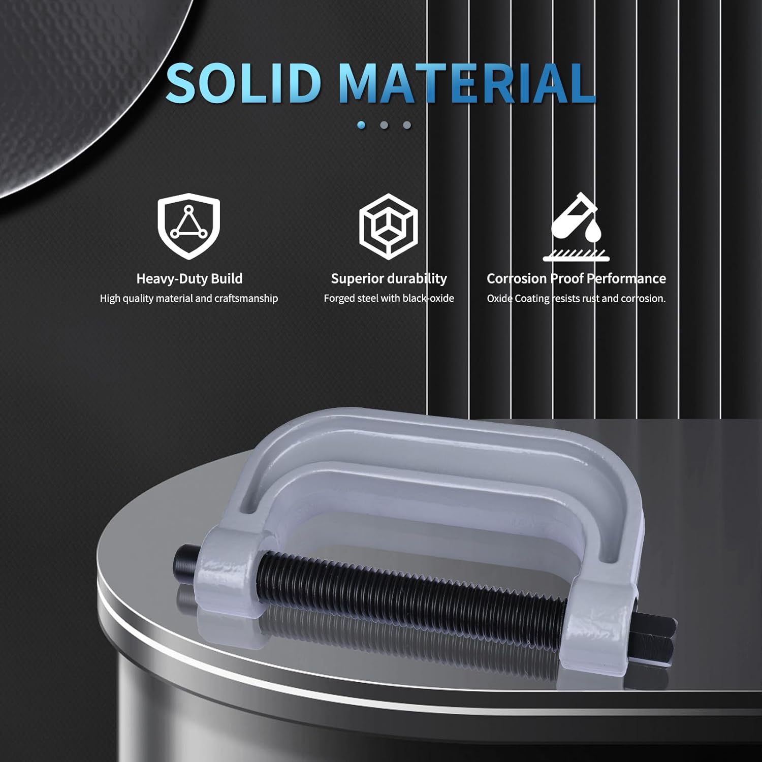 8MILELAKE 10pcs Ball Joint Press Removal/Installation Tool with 4 Wheel Drive Adapters