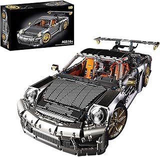 JOYFLY Technik Auto Bausteine für Porsche 911, 1/6 Sportwagen Modell Bausatz,5588+Teile Sportwagen MOC Klemmbausteine Baus...