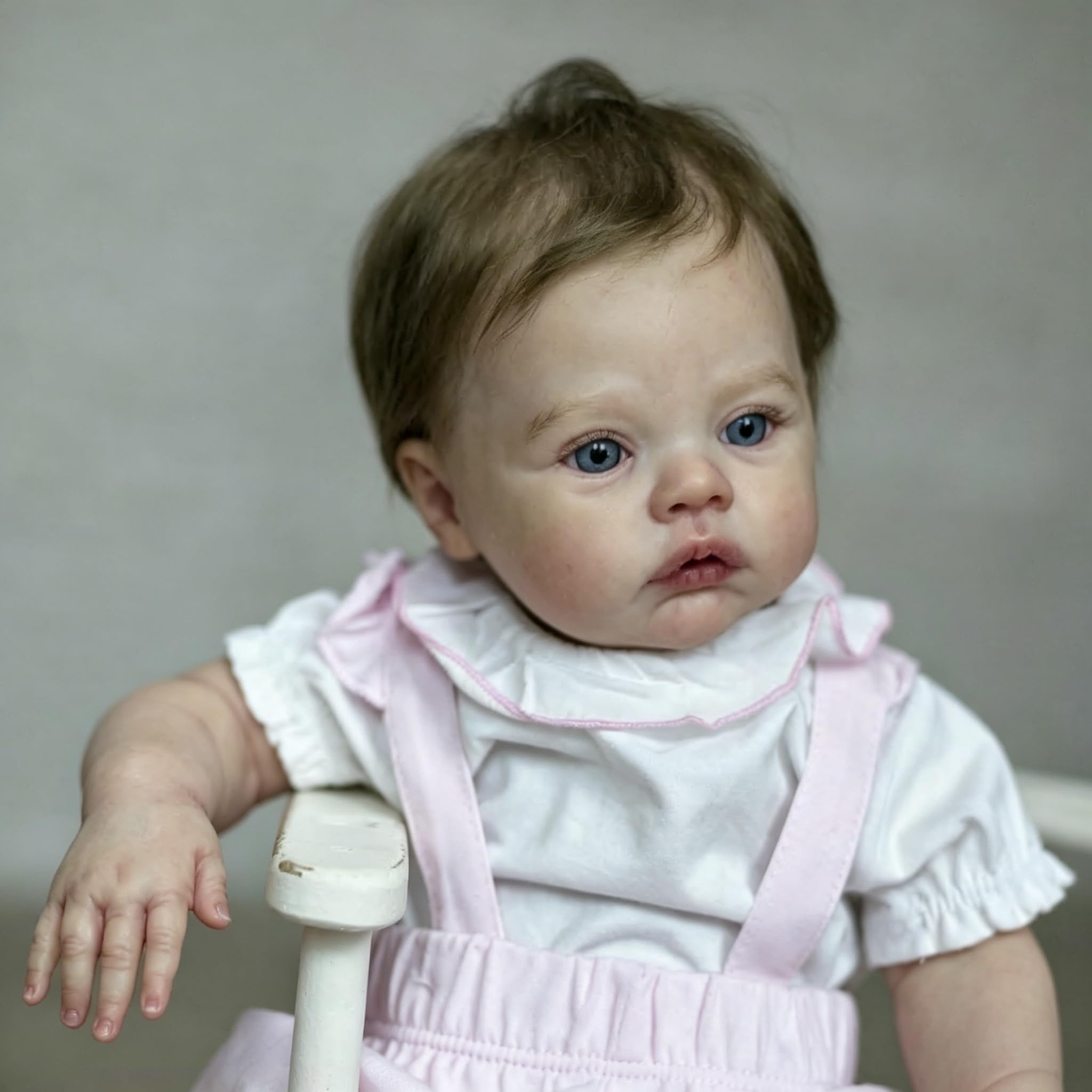 Reborn silikonowe lalki dla niemowląt, 45 cm, wyglądające prawdziwie, słodko realistyczne, Reborn Girls Baby Dolls miękkie winylowe lalki dla noworodków, dziewczynki, zabawki, prezenty dla
