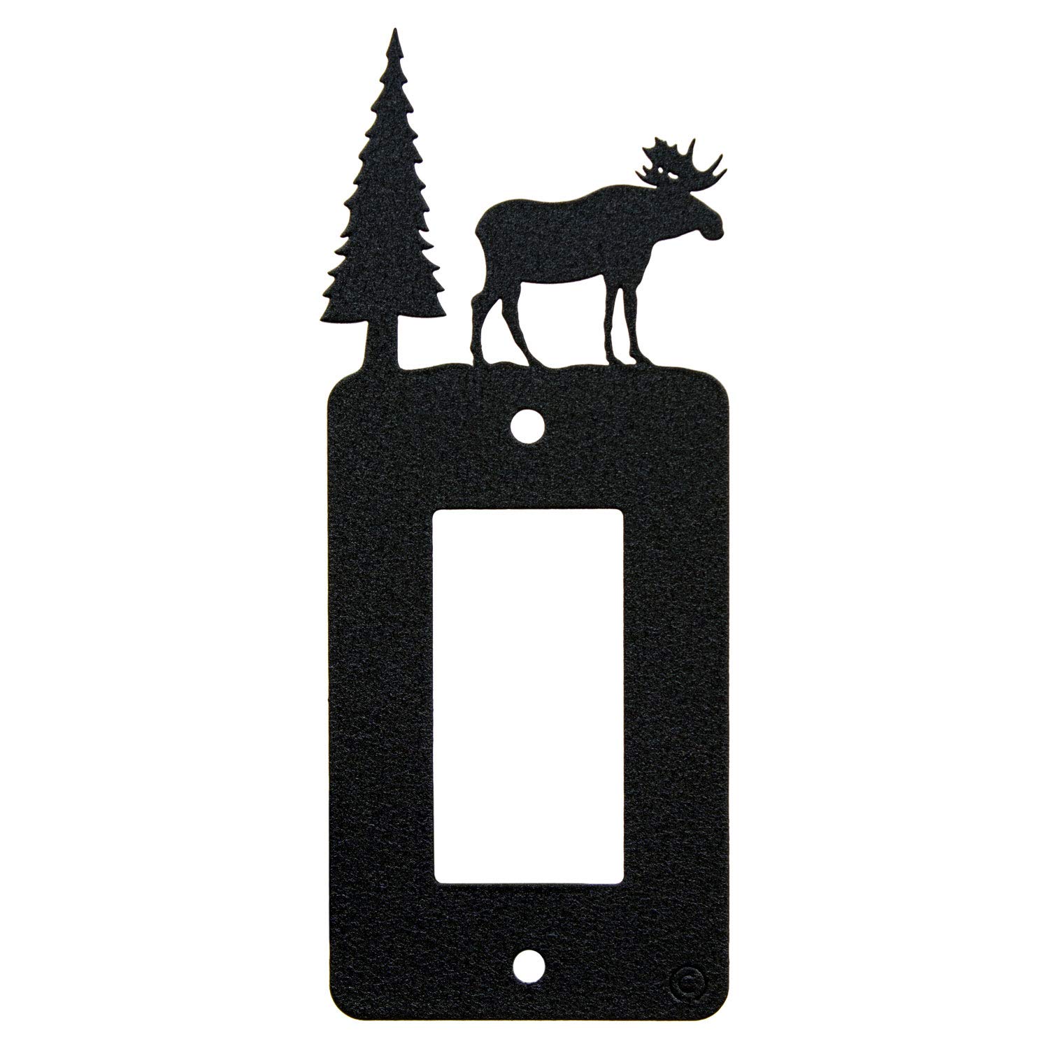 Innovative Fabricators, Inc. Moose Rocker Light Switch - GFCI Power Outlet - Plate-Cover