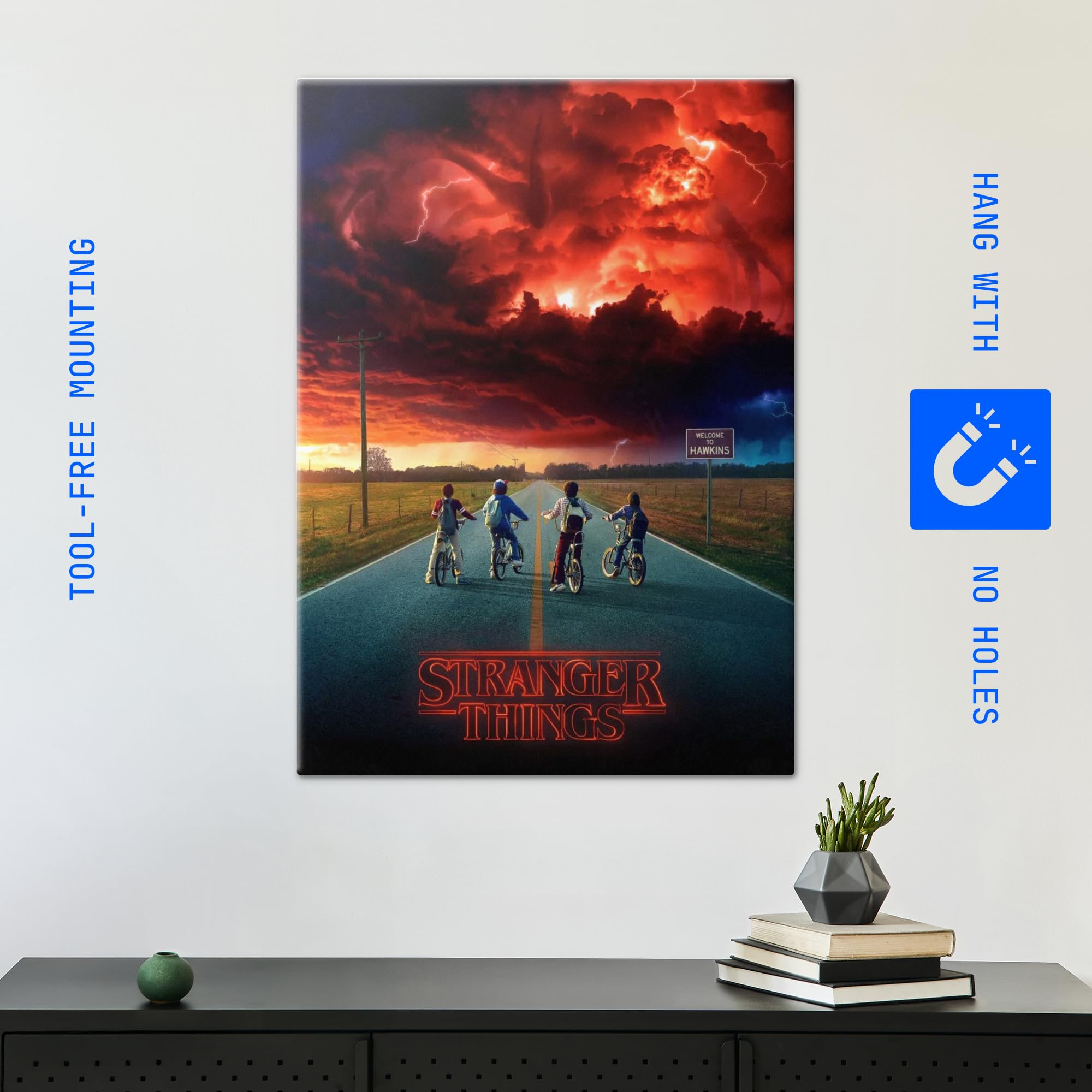 Amazon.com: Displate Metal Poster Stranger Things Series - Posters