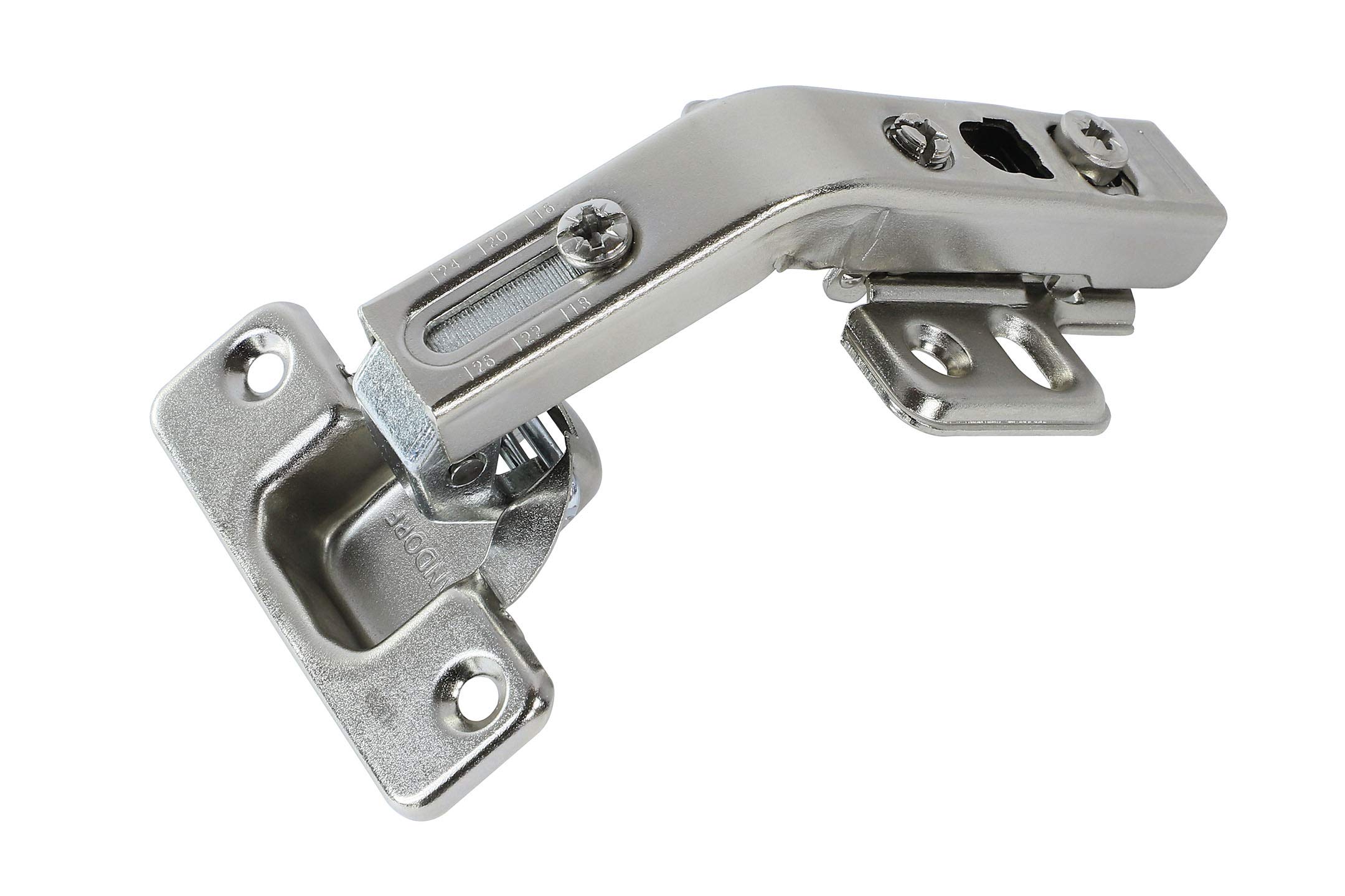 135°, Clip on, Pie Corner Hinge (Inset - 15°) -1 Pair / 2 pc