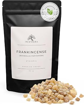 Incensera Frankincense Resin 50 g from Ethiopia Boswellia Papyrifera