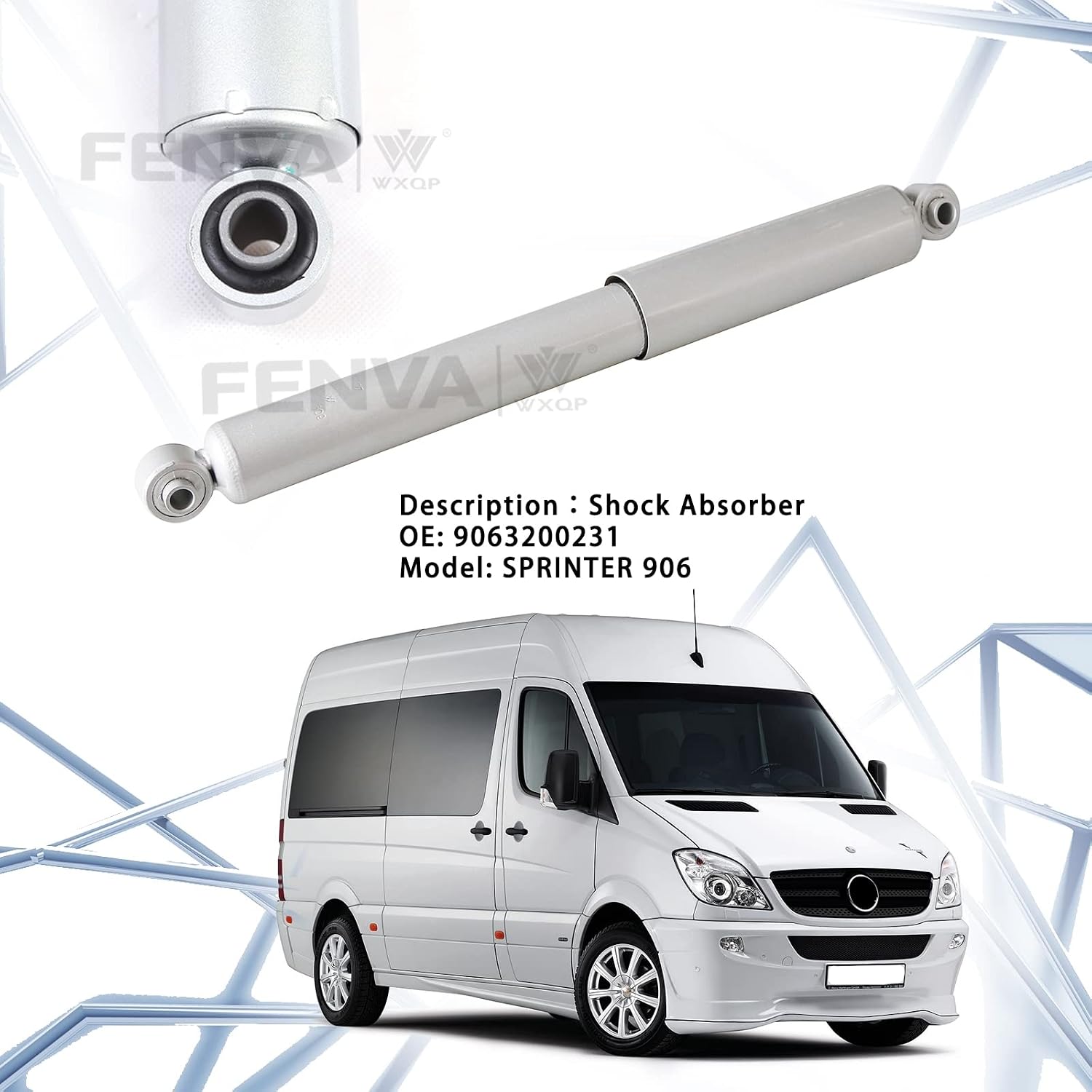Auto Parts Shock Absorber Rear Fits for Mercedes Sprinter 906 OE 9063200231 9063200031 9063200131 9063200531