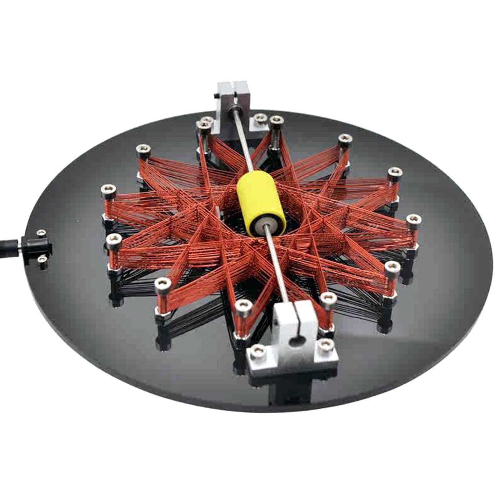 Moteur à induction sans balais de 25 cm avec base acrylique pour cours de physique