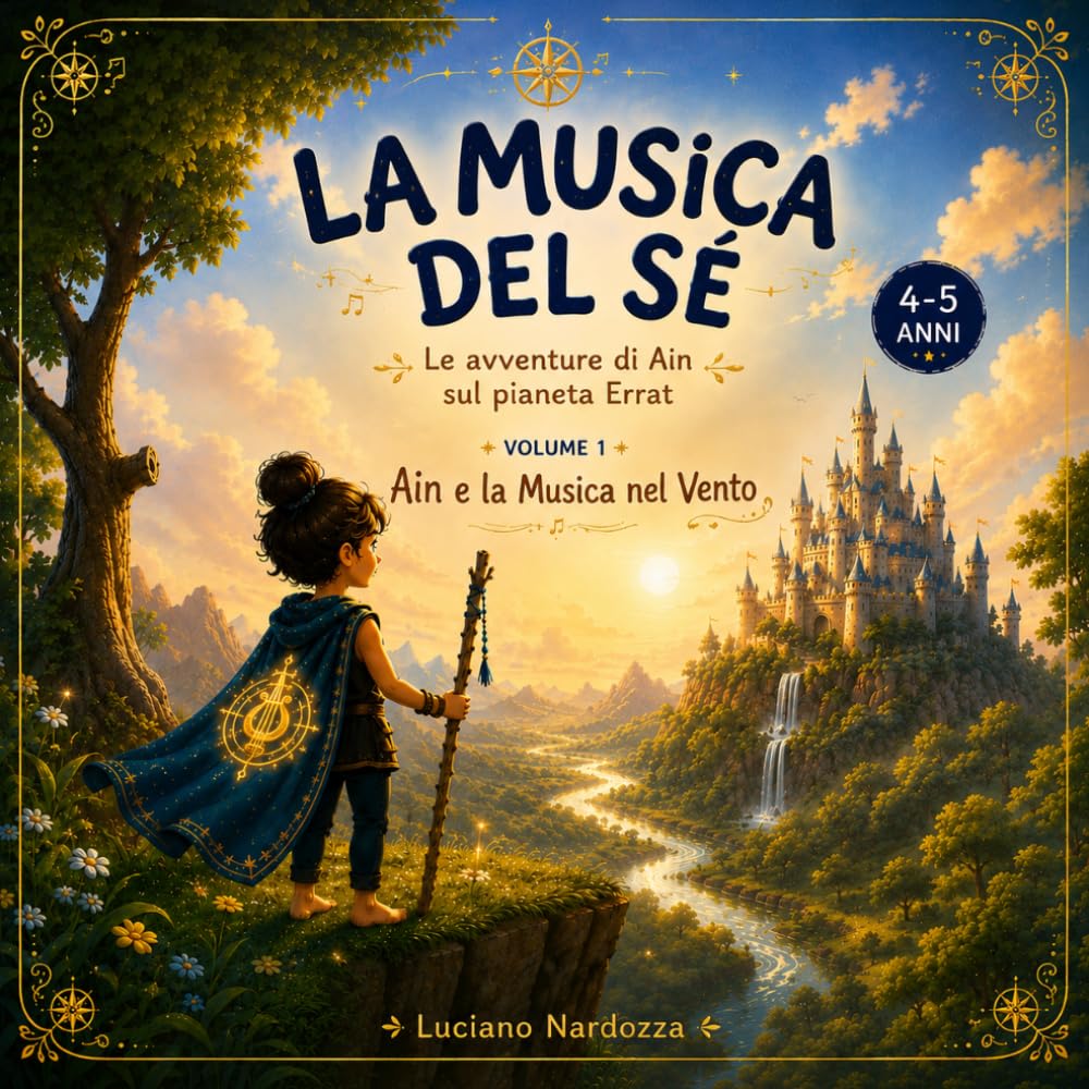 La Musica del Sé per Bambini: Le avventure di Ain sul pianeta Errat - Volume 1: Ain e la musica nel vento
