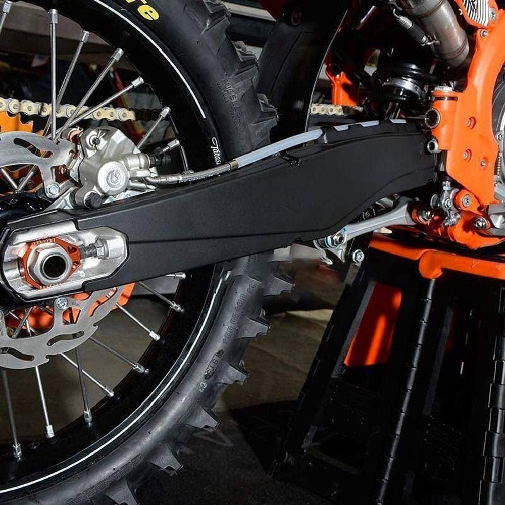 Pit Bike Forcellone Protector Forcellone Covers ABS per EXC125/200/300 EXC250/350/400/450/500F 2012-2019 TC125/250 FC250/350/450 TE125/250 FE250/350/450 2014-2019