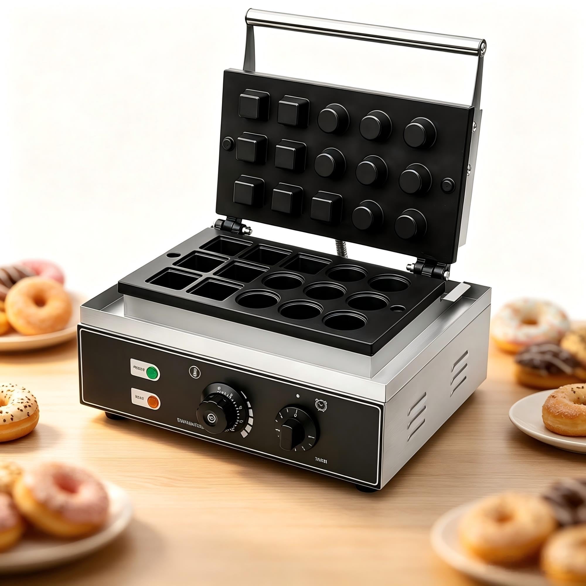 VZXATYOP Máquina Comercial For Tartas, Pastelero De 8 Rejillas De 1550W