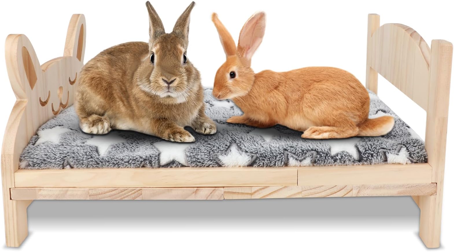 Paw Inspired® Snuggle Bunny Bed for Rabbits and Other Small Pets and Animals