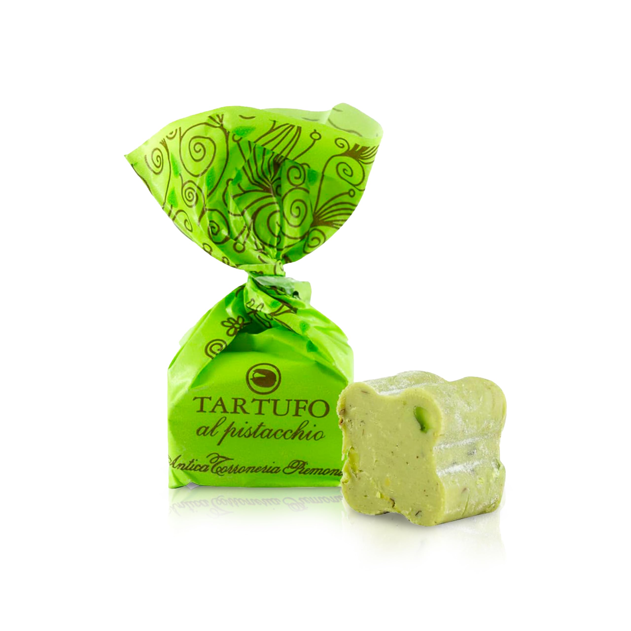 Antica Tartufi Dolci Pistaccio feinste Italienische Trüffelpralinen 1kg | Glutenfrei, Köstlich, Ideal als Edle Geschenkidee und zum Kaffee, Großpackung Pralinen 71x14g